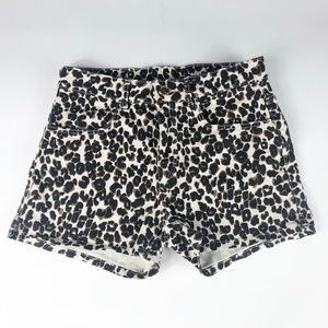 NWOT H&M Animal Print Shorts, Size 13/14
